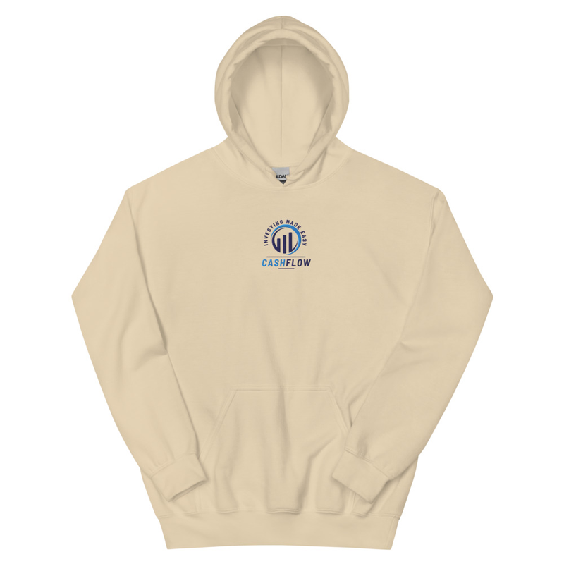 Cashflow Investing Inc Embroidered Hoodie v.2 – S, Sand