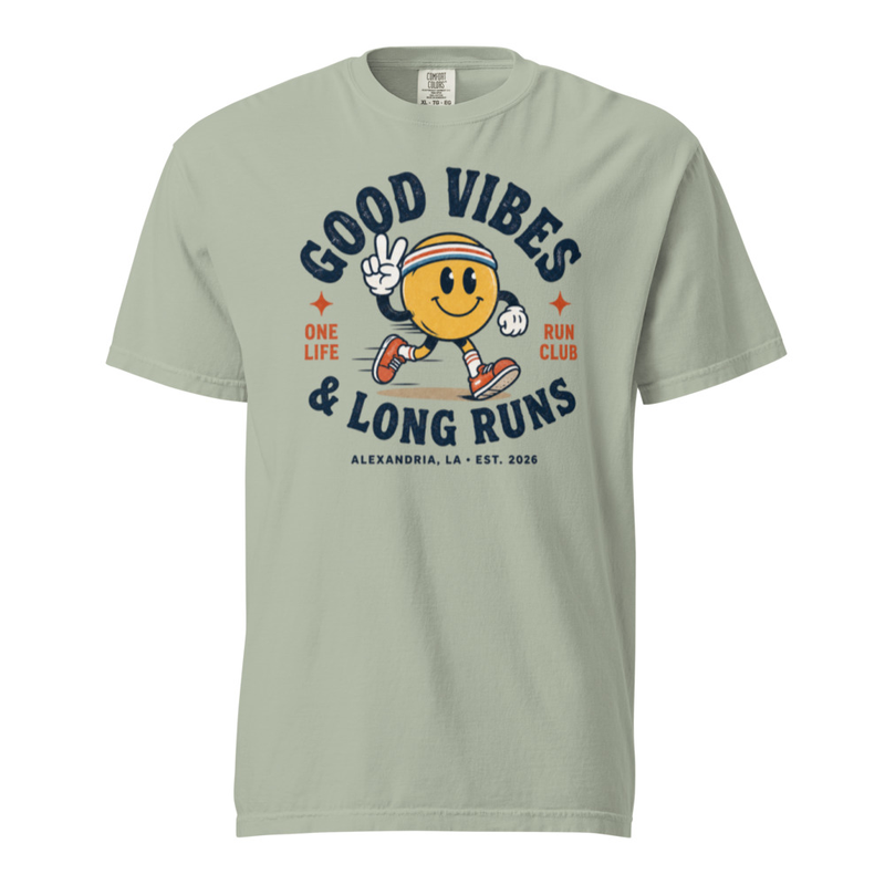 Run Club Good Vibes Tee
