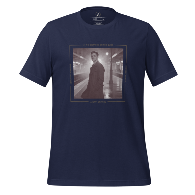 MIDNIGHT ARRIVAL – Cinematic Station T‑Shirt (Unisex)