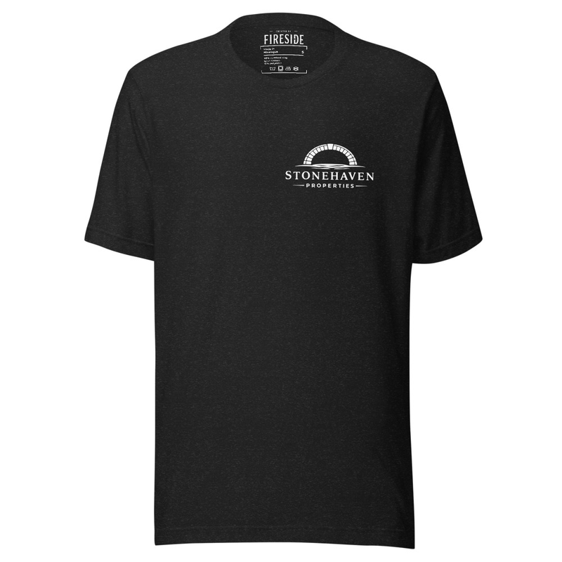 Basic Stonehaven Tshirt – M, Black Heather