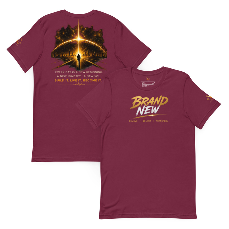 Brand New (Unisex t-shirt) – 4XL, Maroon