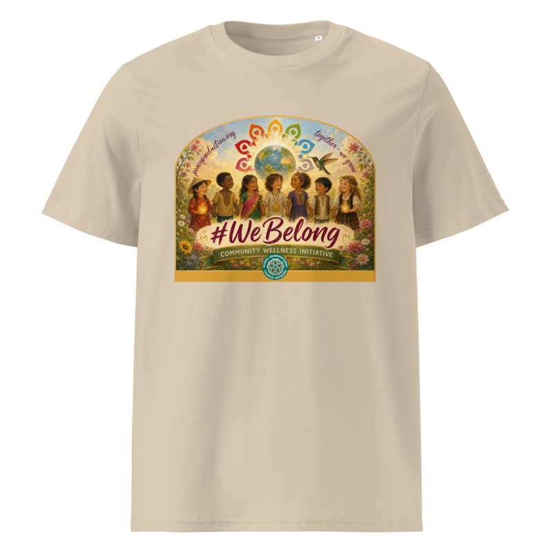 Unisex Organic Cotton Creator 2.0 T-Shirt – 3XL, Desert Dust