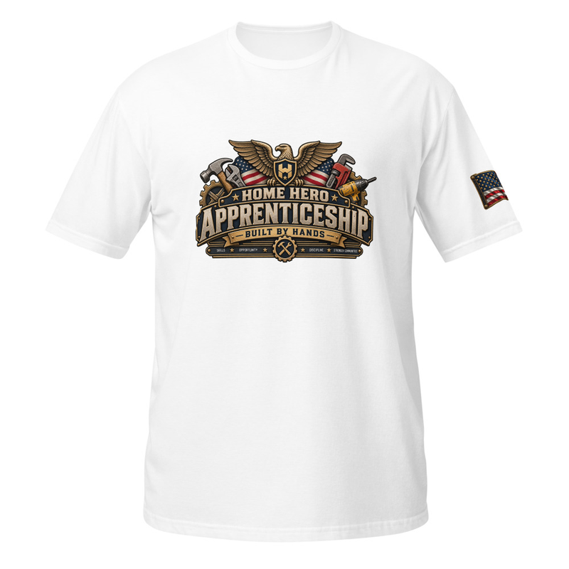 Built By Hand Tee for Apprentice 