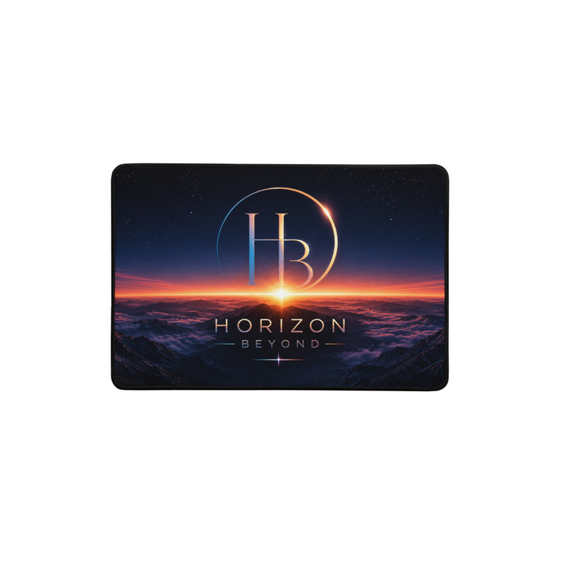 Horizon Beyond Horizon Glow Desk Mat