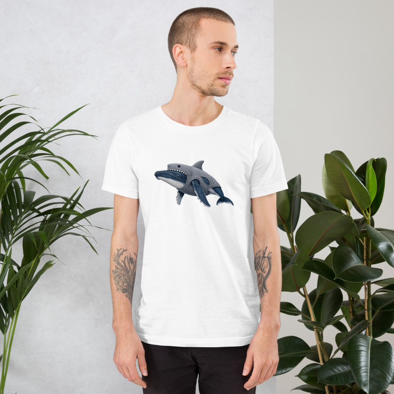 Humpback Whale Fish Shark Costume Unisex T-Shirt