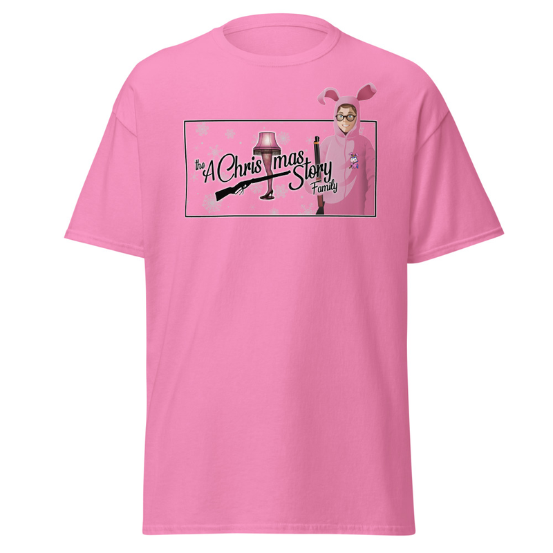 Pink Bunny Nostalgia Tee — Custom Made by: A Christmas Story Family™ – L, Azalea