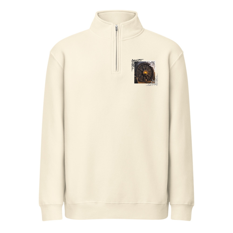 Dharma Wheel 1/4 Zip Sweatshirt