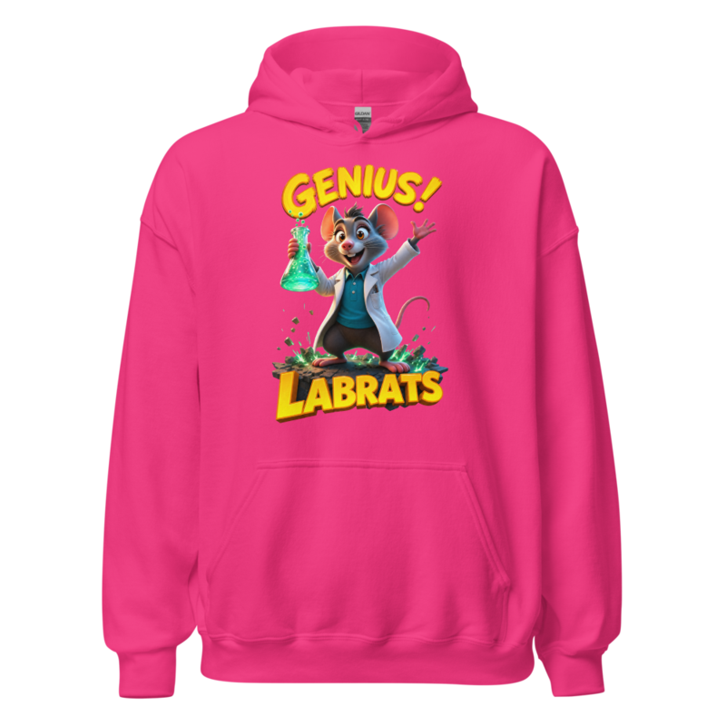 Dr Basil Whiskerworth Genius Hoodie