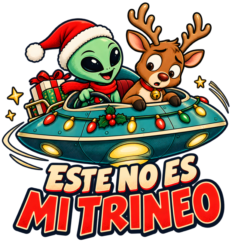 Diseño Ovni con reno