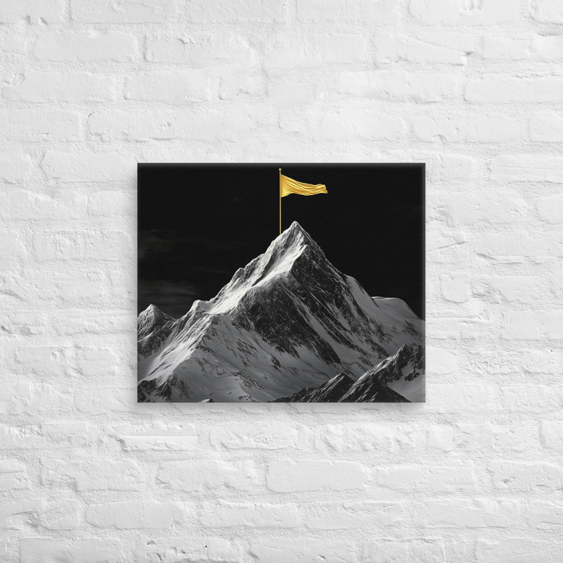Mountain Top on Canvas | Wall Art On Canvas