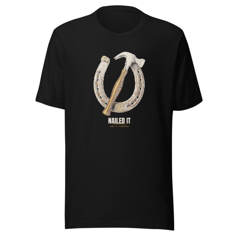 Nailed It Tee — Blacksmithing merch