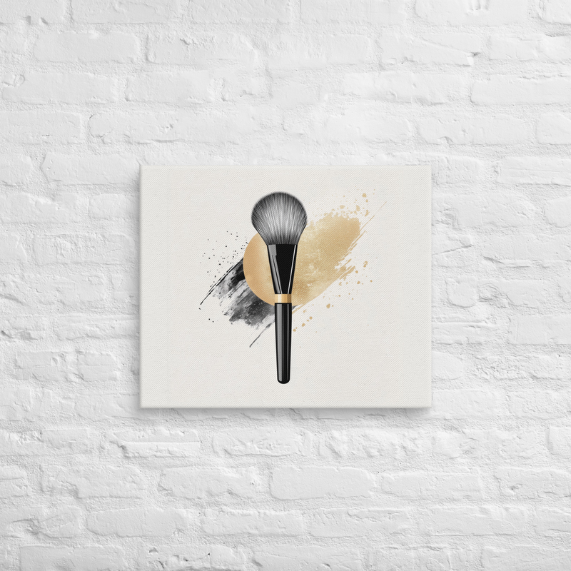 Makeup Brush on Canvas | Wall Art Decor