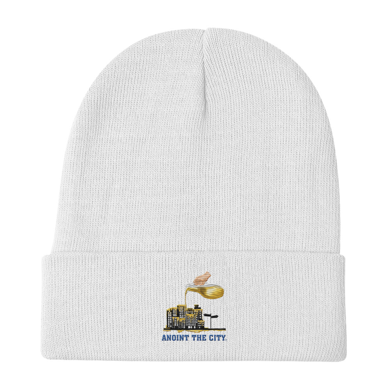 Embroidered Beanie