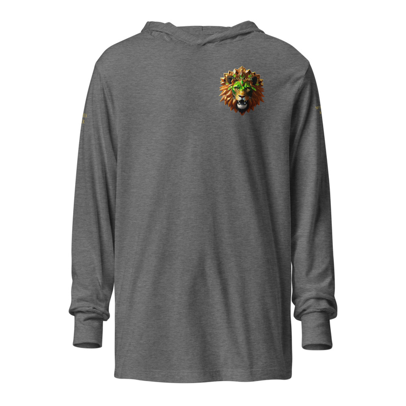 Hooded long-sleeve tee