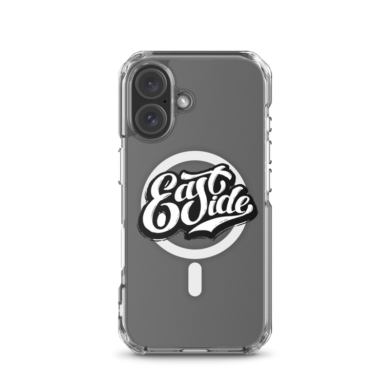 EastSide Dark Logo MagSafe® clear case for iPhone® – iPhone 16