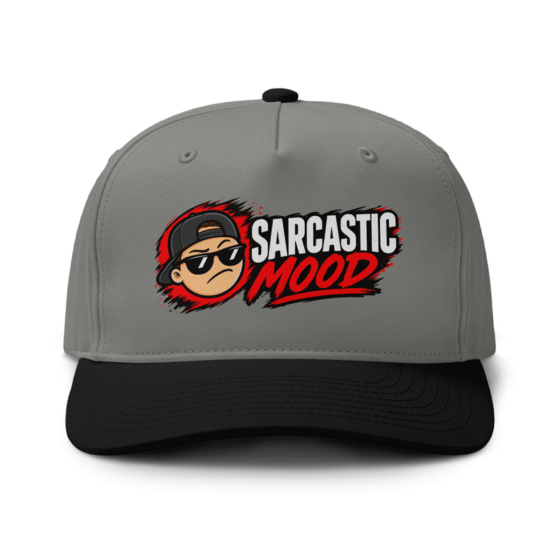 Sarcastic Mood - Two-tone cap – One size, Shadow / Black