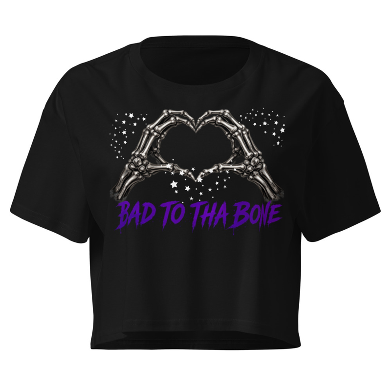 Bad to tha Bone (RLE Edition) Women's Crop