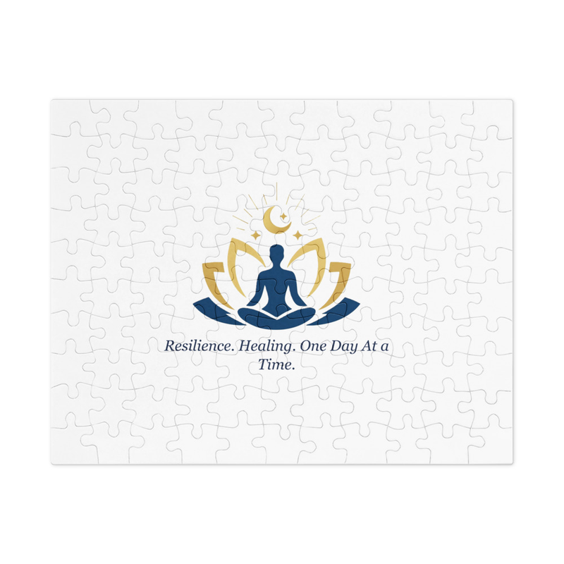 Resilience & Healing Jigsaw puzzle with tin  – One Day at a Time