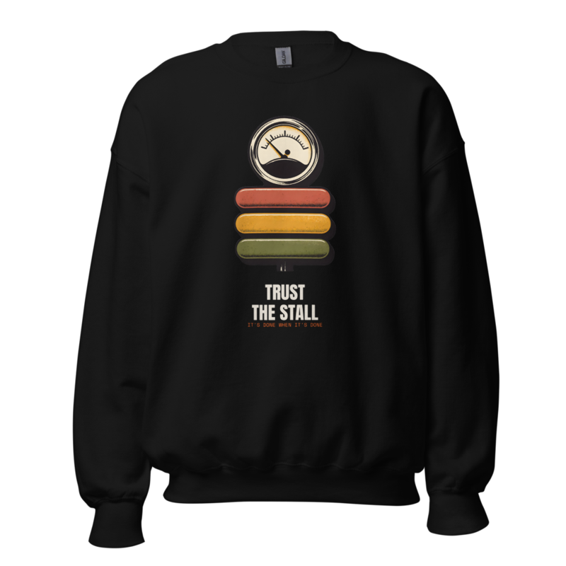 Trust The Stall Crewneck (Artist Series) mockup