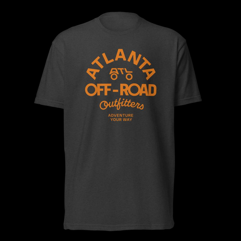 Circular Badge T-shirt (FRONT) - ORANGE LOGO – Image 7
