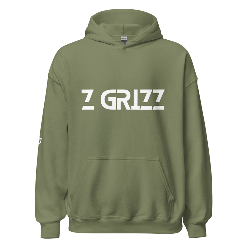 Zion Grissom "ZGRIZZ"  Signature Hoodie – 2XL, Military Green