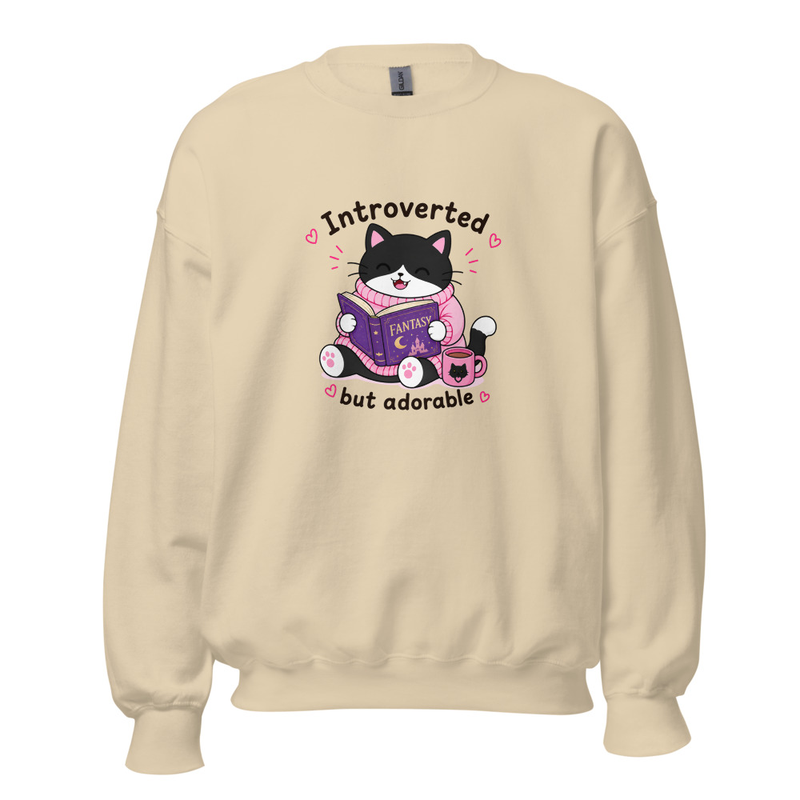 Introverted but adorable Tuxedo Cat Jumper