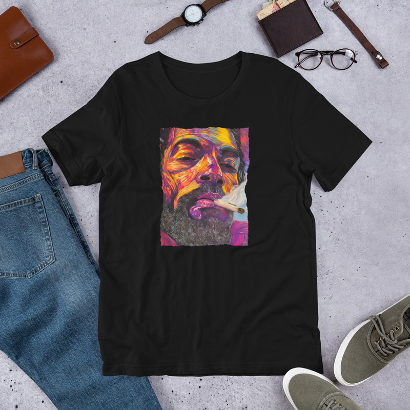 Peace and Love - Unisex t-shirt – 3XL, Black