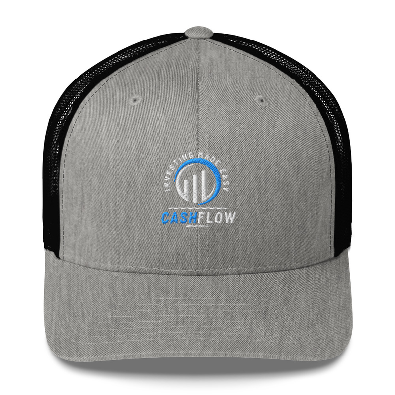 Cashflow Investing Inc Hat v.1 – One size, Heather/ Black