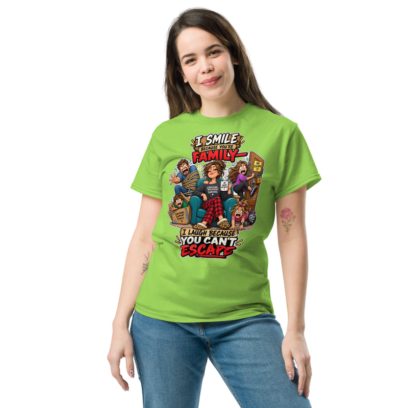 You can't scape - Unisex classic tee – XL, Lime