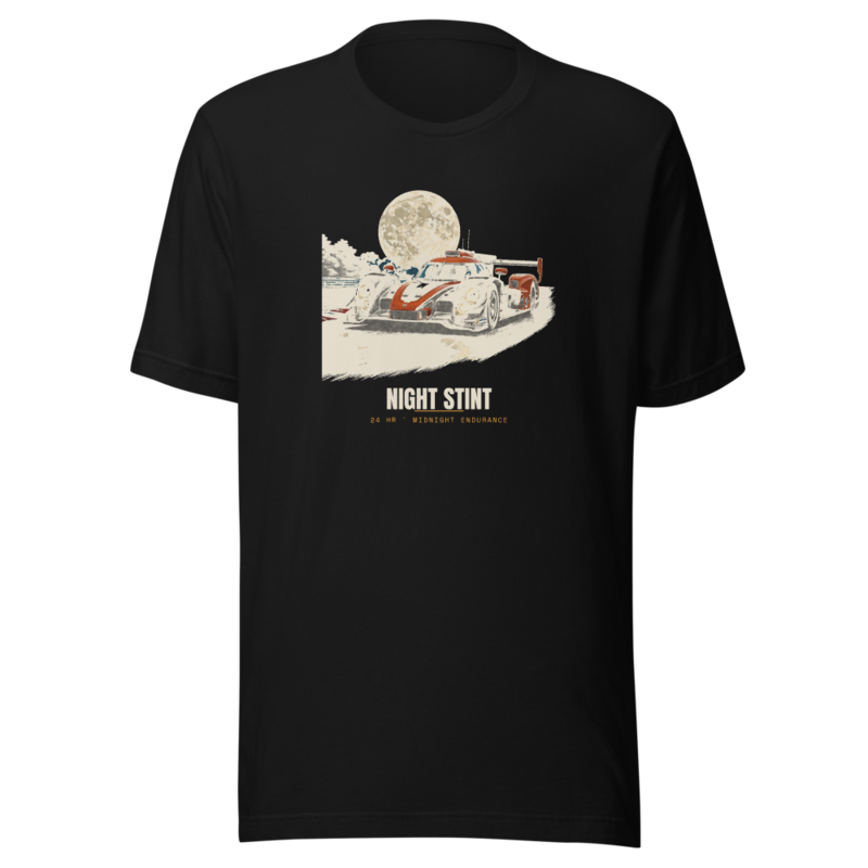 Night Stint Tee mockup