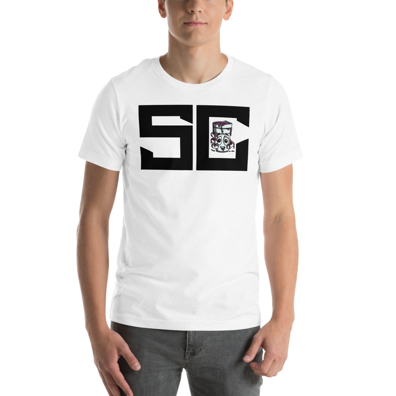 Black Sc logo Unisex t-shirt