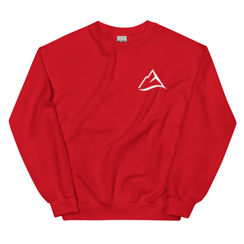 Climb Harder Sweatshirt – S, Red