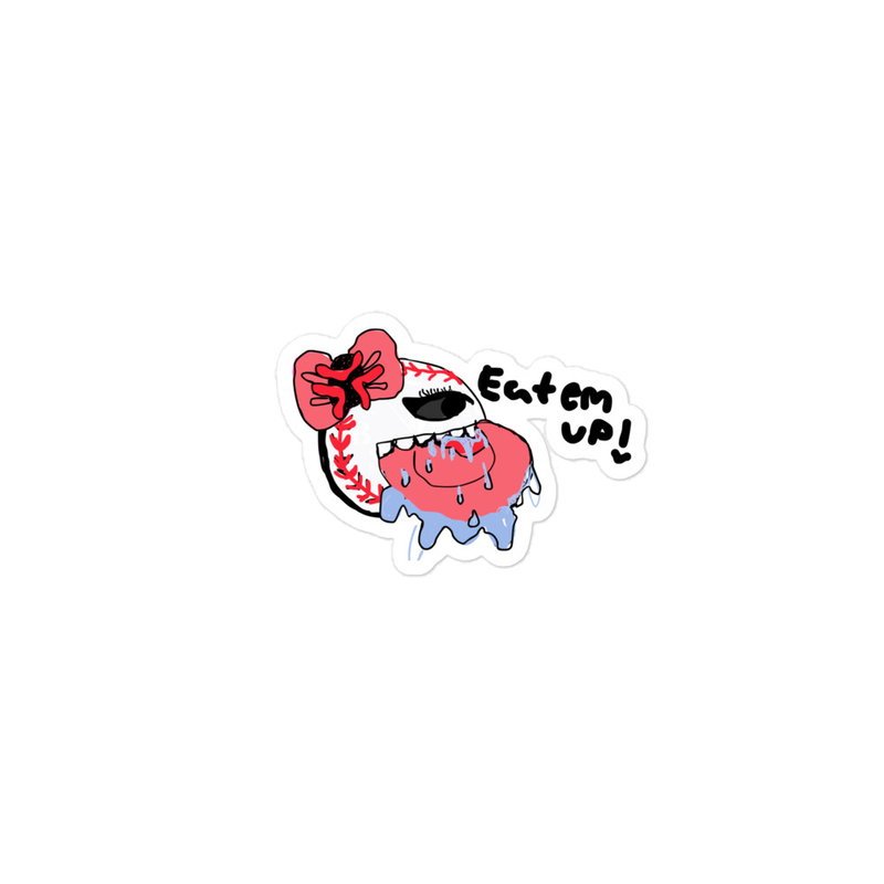 Starry night stickers – 4″×4″, White