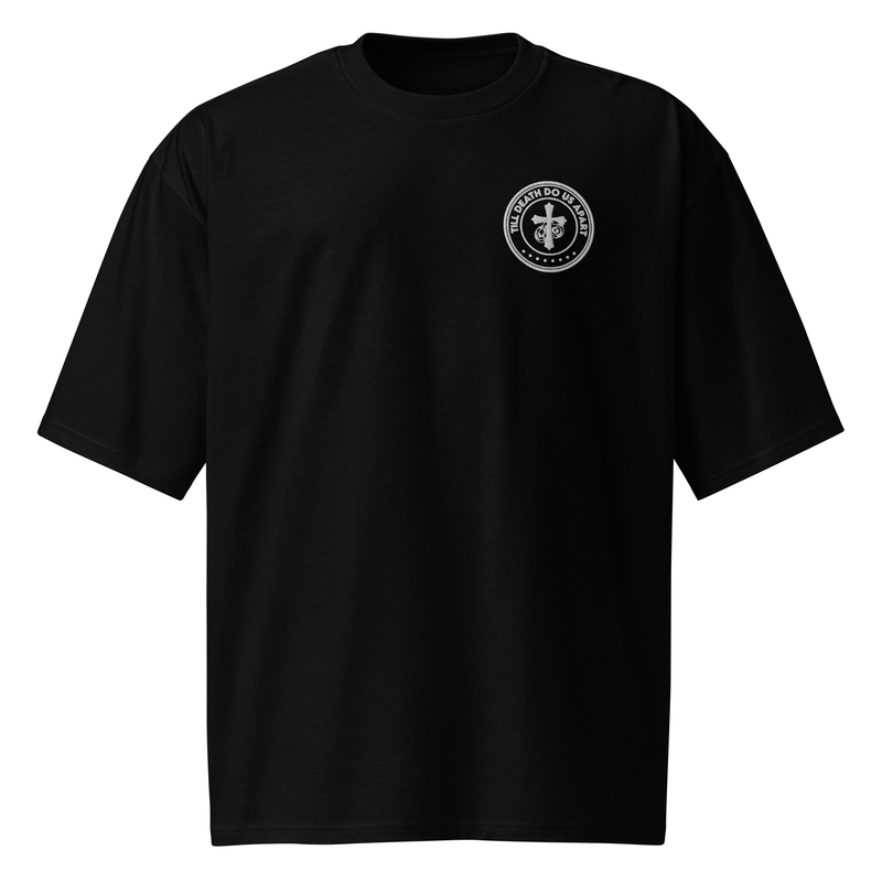 Till Death Do Us Apart Oversized Heavyweight T-shirt