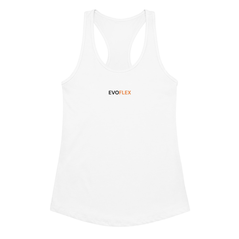 Women’s fitted racerback tank top