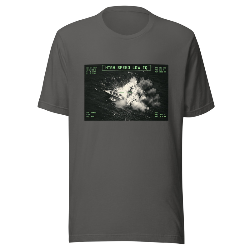 High Speed Low IQ Unisex T-Shirt