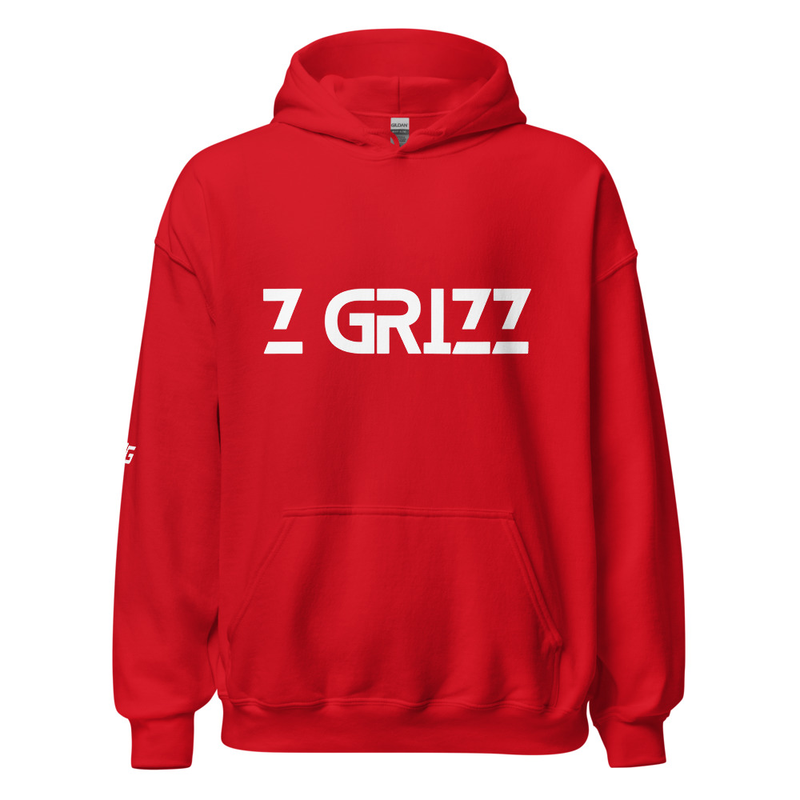 Zion Grissom "ZGRIZZ"  Signature Hoodie – S, Red