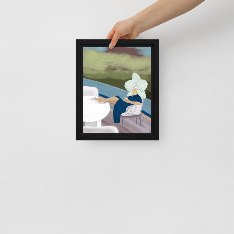 FIELD ILLUSTRATION - THE EVENING TEA