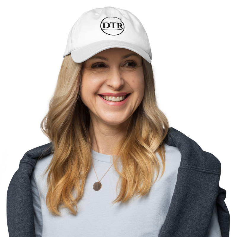Dad Hat Black Logo