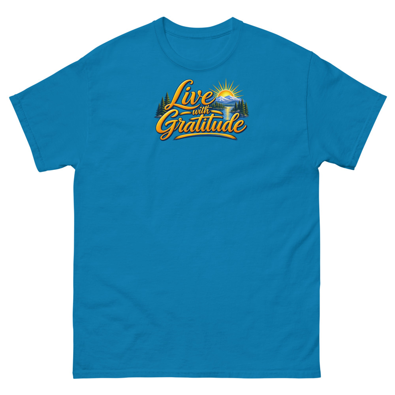 Live with Gratitude Unisex classic tee