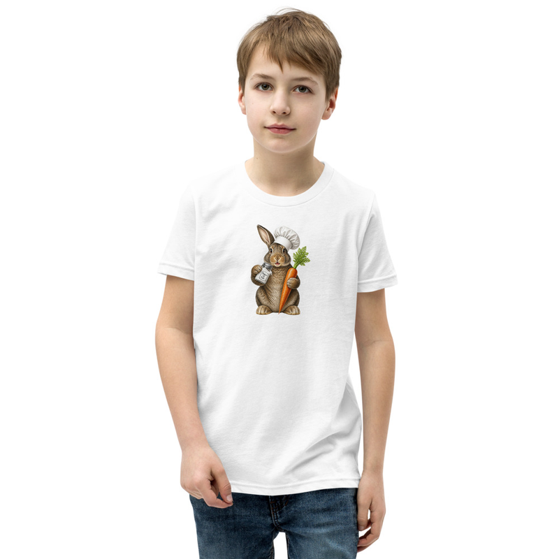 Flemish Giant Rabbit Chef Youth T-Shirt