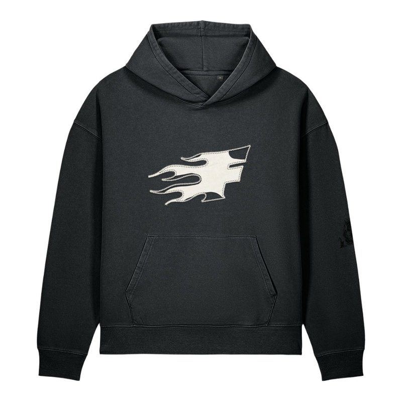 Unisex garment-dyed vintage hoodie
