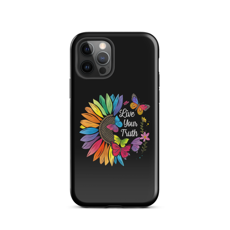 Live Your Truth Tough Case for iPhone® – iPhone 12 Pro, Glossy