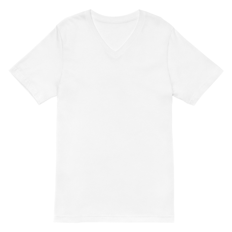 Unisex Short Sleeve V-Neck T-Shirt