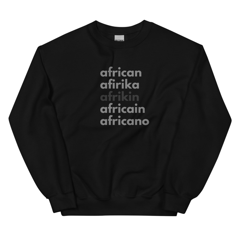 I Am AfriKin Unisex Sweatshirt