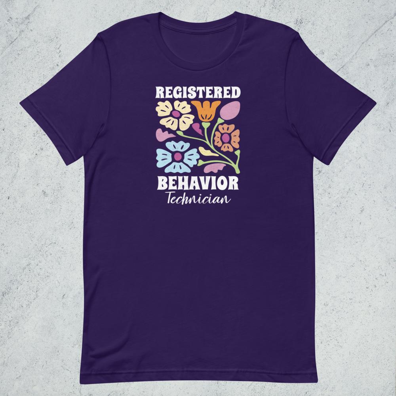 Registred Behavior Technician Funny Nurse Unisex t-shirt mockup 5