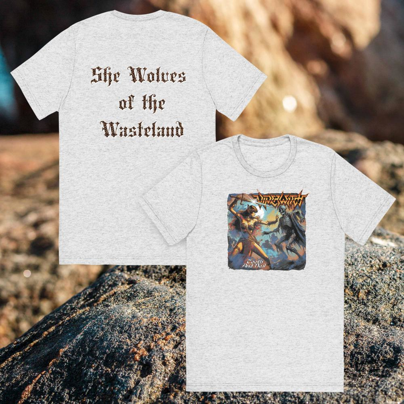T Shirt - Tooth & Nail (Shewolves of the Wasteland on back)