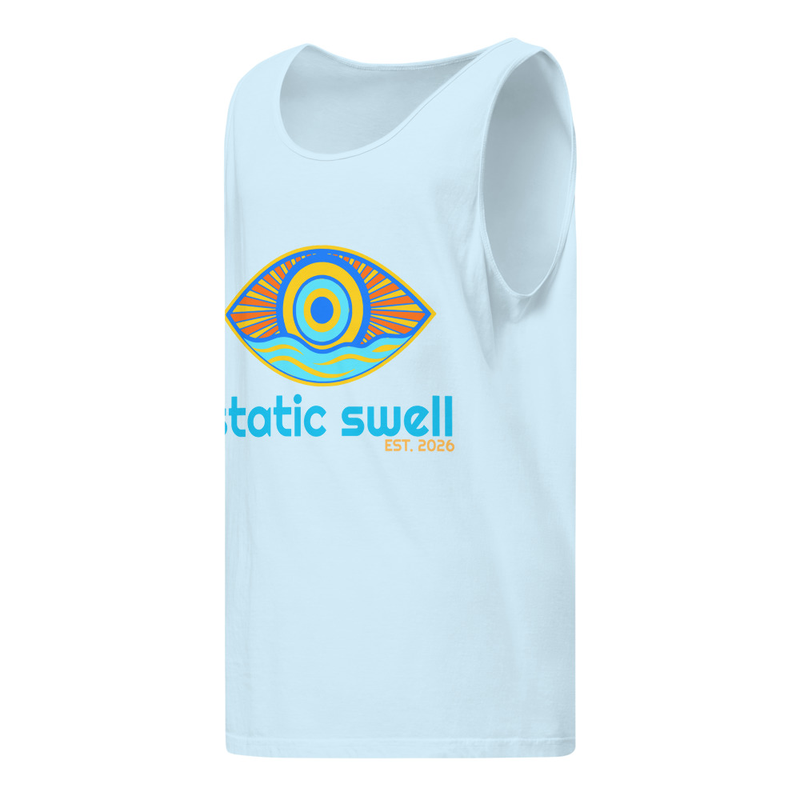 Unisex garment-dyed tank top