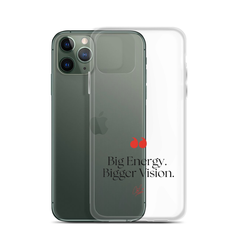 Big Energy. Bigger Vision. Clear Case for iPhone® – iPhone 11 Pro