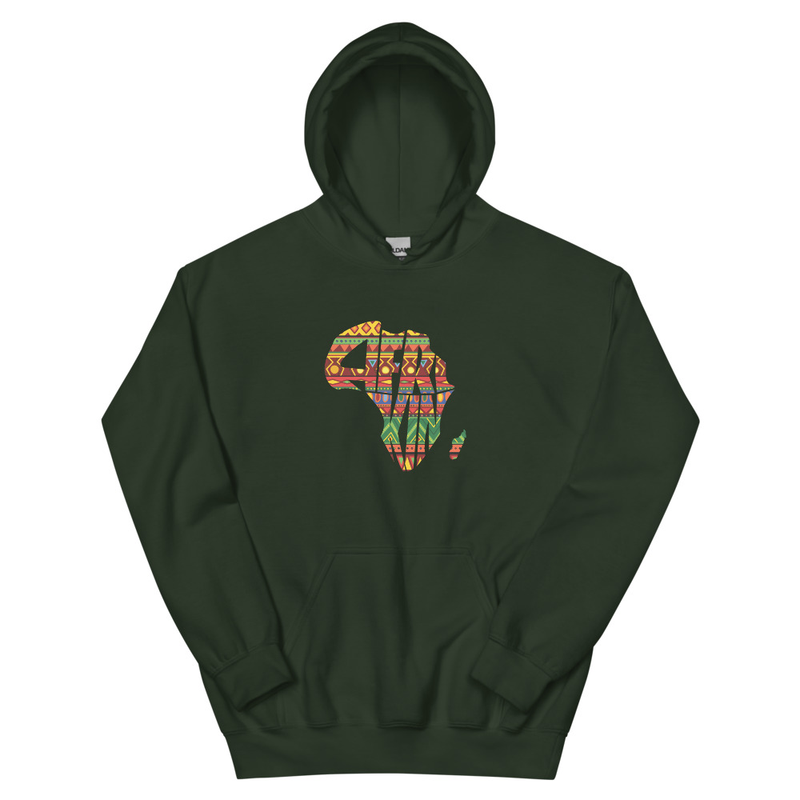 AfriKin Ankara Unisex Hoodie
